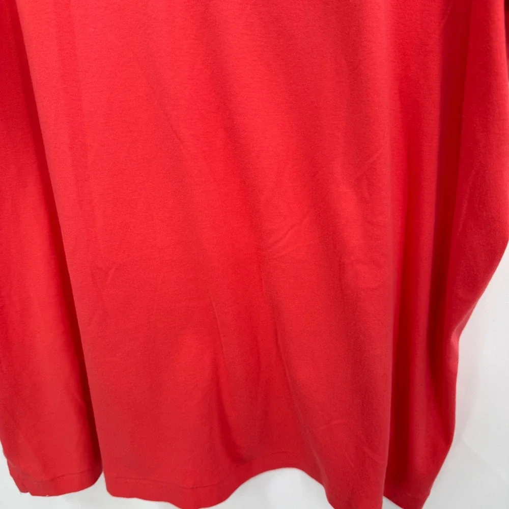 Polo Ralph Lauren Classic Fit Coral‎ Red Polo Shirt Mens XL Short Sleeve